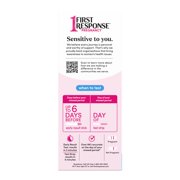 First Response Comfort Check Pregnancy Test, Early Result and Test Strips, 8 Count