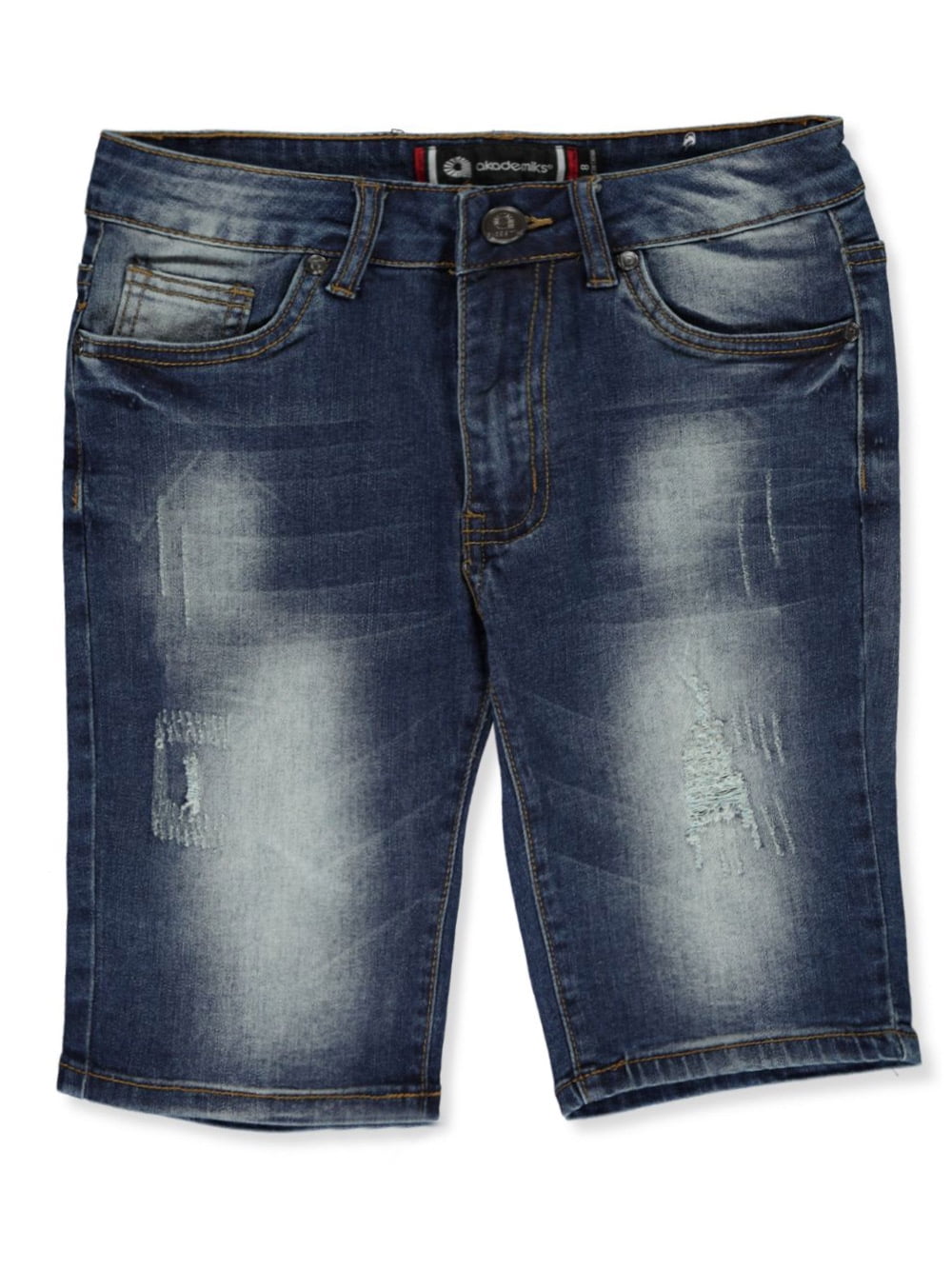 Akademiks Boys' Distressed Stretch 