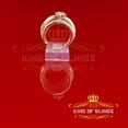 thumbnail image 5 of King of Bling's 0.33ct Real Diamond Men's SZ 10 & Women's SZ 7 Trio Sterling Silver Yellow Ring, 5 of 12