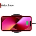 thumbnail image 6 of Entronix Silicone Soft Case Designed for iPhone 13 Shockproof Durable Slim Fit, Red, 6 of 8