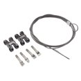 thumbnail image 3 of segolike Metal Trailer Tow Hook Chain Tow Hook Trailer Chain Set RC Car for 1:10 RC Car Black, 3 of 6