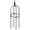 Diameter 20CM, variant on ZPAQI Tower Obelisk Garden Trellis U-Shaped Plant Stand Flower Climbing Frame