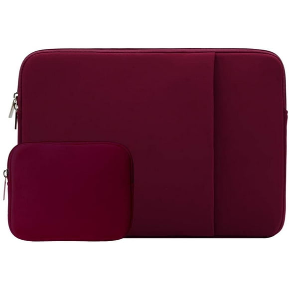 RAINYEAR 16 Inch Laptop Sleeve Protective Soft Case Cover Carrying Computer Bag with Pocket & Accessories
