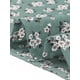 thumbnail image 5 of Vestido de mujer con fruncido, escote cuadrado, dobladillo con volantes y estampado floral XL gris verde, 5 of 6