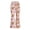 1-Pink369, variant on WOYY Girls Cute Capybara Flared Yoga Pants High Waisted Stretch Athletic Pants, Sizes 5-6