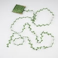 thumbnail image 5 of BalsaCircle 67 feet Olive Green Leaf Satin Ribbon Trim Artificial Vines Leaves, 5 of 8