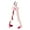 Pink, variant on 4 In 1 Function Silicone Scald Bowl Bar Clamps for Woodworking Vise Clamp Pads Woodworking Vice Grips Nose Clamps for Nose Clap Lights Metal Sawhorse Table Snap Clamp 1 Straight Edge Clamp Clamp