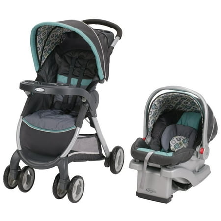 Graco FastAction Fold Click Connect Travel System,