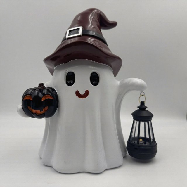 Decoraciones de Halloween, adornos de Halloween, regalos de Halloween, decoración de linterna fantasma de Halloween, adorno de luz de noche, decoración del hogar, lámpara fantasma