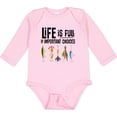 thumbnail image 3 of Inktastic Fishing Life is Full of Important Choices Boys or Girls Long Sleeve Baby Bodysuit, 3 of 5