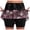 Purple, variant on Women's Athletic Skorts Elastic Waist Prints Butterfly Shorts Stretchy Slim Fit Summer Shorts for Women 2025,Navy,3XL