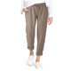 thumbnail image 1 of Pantalones sueltos de mujer Pantalones casuales de algodón y lino Pantalones de color sólido con bolsillos, 1 of 5
