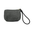 thumbnail image 4 of Unique Bargains 1 Pc Coin Purse Wallet Wrist Strap Woven Coin Purse Pouch Black, 4 of 5