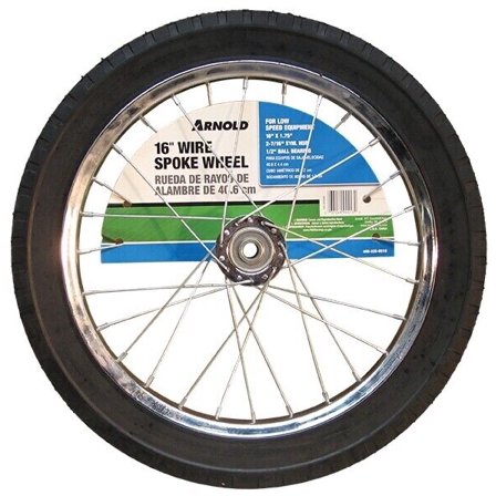 16" Wire Spoke Wheel Used By Craftsman, MTD, Troy-Bilt & Others Free Shippng New