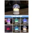 thumbnail image 4 of Mistaha Preserved Flower Aroma Diffuser 100mL Mist Humidifier 7-color Night Light Quiet Essential Oil Diffuser Cool Mist Air Humidifier for Desktop Home Office Bedroom Car, 4 of 8