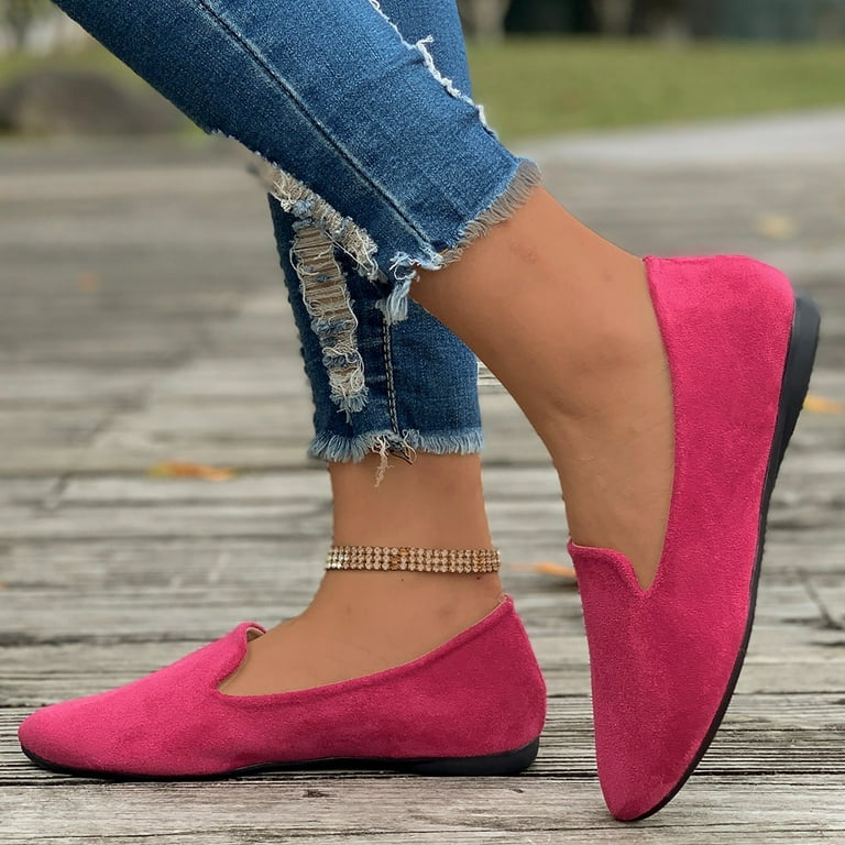 NIEWTR Women's Penny Loafers Flat Low Heel Slip On Dress Shoes