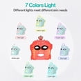 thumbnail image 3 of Máscara de fototerapia SUERBEATY Red Light 7 colores recargable, 3 of 8