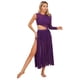 thumbnail image 5 of Vestidos de leotardo de patinaje y gimnasia para mujer, tutú, Ropa de baile de Ballet, malla transparente con abertura lateral, traje de actuación de danza lírica moderna, 5 of 5