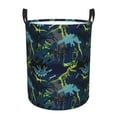 thumbnail image 2 of Uemuo Cartoon Dinosaur Pattern Circular Laundry Hamper Basket with handles,Collapsible laundry basket,Large capacity laundry hamper,Laundry Organizer-Medium, 2 of 8