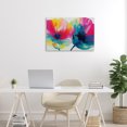 thumbnail image 3 of Stupell Industries Contemporary Two Colorful Poppies Canvas Art, 24 x 16, by Chromatic Storm Studio, 3 of 8