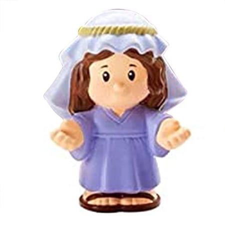 Replacement Figure for Fisher-Price Little People Nativity Set - DPX53 ~ Replacement Figure of Mary Dressed in Blue price history on PriceWatchPro