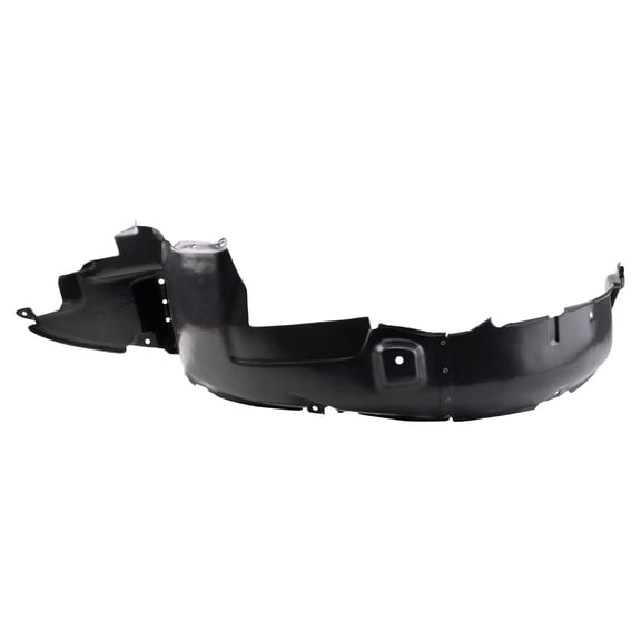 TRQ Front Left Inner Fender Liner Black Drivers Side Fits Select 2003-2004 Hyundai Tiburon HY1248110