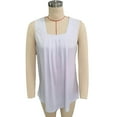 thumbnail image 2 of Blusa sin mangas para mujer, camiseta sin mangas para mujer, parte delantera plisada, camiseta sin mangas suelta de verano, instalación sin esfuerzo, 2 of 3
