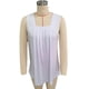 thumbnail image 2 of Camiseta sin mangas holgada de verano,Camiseta sin mangas para mujer, Top sin mangas plisado frontal, blusa sin mangas para mujer, experiencia incomparable, 2 of 3