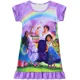 thumbnail image 2 of Vestidos infantiles para niñas, Encanto de Disney, vestido de verano de dibujos animados, pijamas para niñas pequeñas, camisones de seda de leche de princesa para niñas, 2 of 5