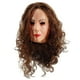 thumbnail image 1 of Máscara facial femenina de látex para Halloween con peluca, realista, 1 of 3