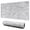 Lignes Grises Épaisses, variante sur Tapis de Souris Épais Gris Imperméable, Caoutchouc+multispandex Lavable Thème pour Bureau Maison Jeu 31.5x15.7 Pouces