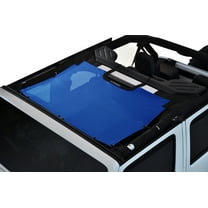 SPIDERWEBSHADE Jeep Wrangler JKini Mesh Shade Top Sunshade UV Protection Accessory USA Made with 5 Year Warranty for Your JK 2-Door and JKU 4-Door (2007-2017)