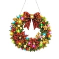 thumbnail image 2 of Christmas DIY Pearl Art Kit with LED String Lights, 9.84-Inch Acrylic Hanging Ornament Craft Set with Pearl Beads, Gems, Applicator Tools and Chain for Holiday Decorating, 2 of 7