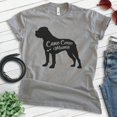 thumbnail image 2 of Cane Corso Mama, Unisex Women's Shirt, Cane Corso Owner, Funny Dog Mama Gift, Dark Heather Gray, Medium, 2 of 6