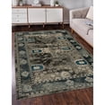 thumbnail image 2 of Linon Tapis Vintage Zeigler Tufté Mécaniquement en Microfibre Polyester 5'x7'6 Pouces Gris, 2 of 6