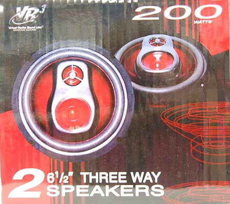 6.5" 3-Way Speaker, RS630