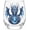 Frost Thunder Dragon, variant on Mythic Glass Cup Crystal Orb 3D Dragon Design Glass Drinkware For Cocktails Bar Home Decor Collectible Art Piece Stemless Glass