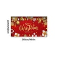 thumbnail image 3 of Christmas Decorations 7 X 16 Ft 2024 Christmas Garage Door Large Christmas Garage Door Decorations Outdoor Christmas Garage Door Mural Merry Christmas Decorations Red Christmas Tree, 3 of 5