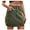 #Army Green, variant on Xixinqiwan Women Skirts,Denim Skort for Women High Waisted Stretchy Mini Skirts Wrap Dressy Going Out Jean Country Concert Outfits
