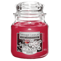 Yankee Candle Home Inspiration Jar Candle, Reindeer Treats Christmas Scent, 104g