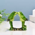 thumbnail image 3 of Creative Resin Frog Figurine Decor,Couple Frog Statue,Animal Collectible Figurines Mascot, 3 of 9