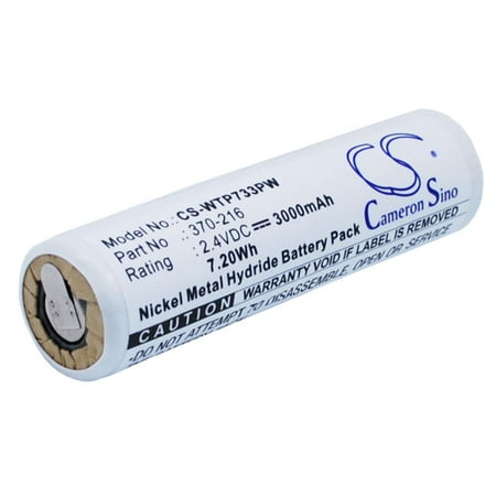 

Replacement for Wahl ISO-TIP 7700 Battery - Fully Compatible with Wahl 00040-100 370-216 ISO-TIP 7733 - (3000mAh Ni-MH)