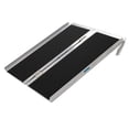 thumbnail image 4 of Zimtown 3ft (36" x 28") Extra Wide Aluminum Foldable Wheelchair Loading Ramp, 4 of 12
