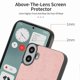 thumbnail image 4 of For Nothing CMF Phone 1 Leather Back Case Compatible with MagSafe Skin-Touch Phone Cover - Green, 4 of 5