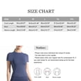 thumbnail image 6 of Baiways Women's Seamless Workout Tops Breathable Short Sleeve Gym Shirts Running Yoga Athletic T-Shirts, 6 of 6