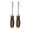 Yellow Black, variant on 2Pcs Ratcheting Screwdriver Handle Multifunctional Adjustable Handle Hexagonal