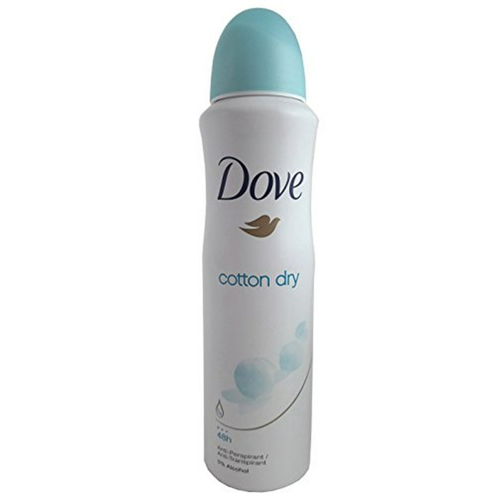 Dove Cotton Dry AntiPerspirant Deodorant Spray With Cotton Scent 48hr
