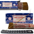 thumbnail image 5 of Incense Stick Holder Bundle with Satya Sai Baba Nagchampa 250g Incense Sticks - Pack of 2 (Approx 500 Sticks), 5 of 7