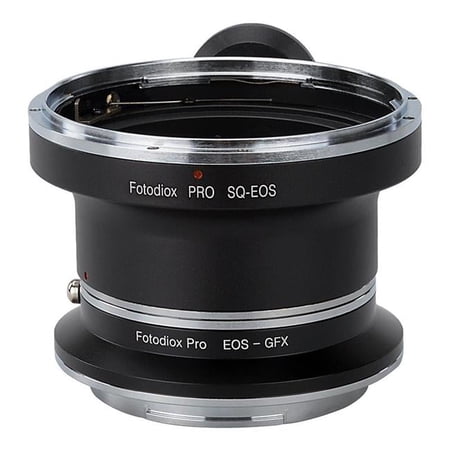 Fotodiox BSQ-EOS-GFX-Pro Pro Lens Mount Double Adapter for Bronica SQ Mount & Canon EOS D & SLR Lenses to Fujifilm G-Mount GFX