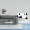 thumbnail image 2 of Escultura de búho panda, figura decorativa de mesa y reloj de pared para sala de estar, oficina, armario, bonita y resistente decoración del hogar., 2 of 8